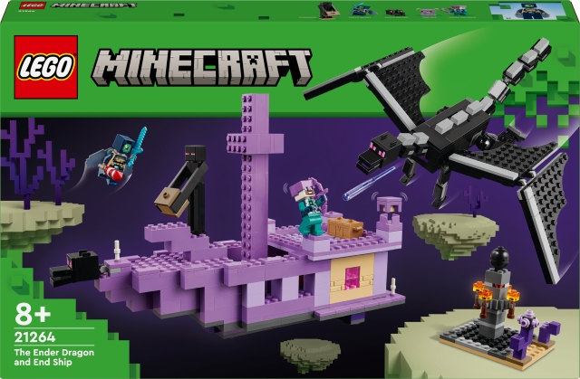 LEGO Minecraft 21264 - Firben og edderkoppeskib