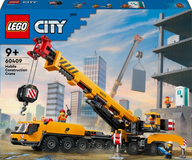 LEGO City Store køretøjer 60409 - Gul mobil byggekran