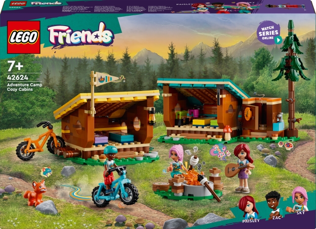 LEGO Friends 42624 - Eventyrlejr - Komfortable lavaer
