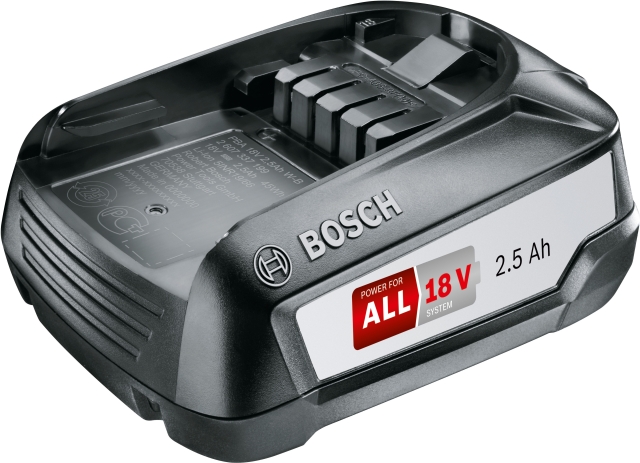 Bosch 18 V Li-on batteri, 2,5 Ah