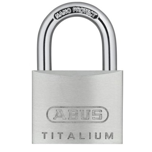 ABUS hængelås 64TI/50, Titalium, 29 mm