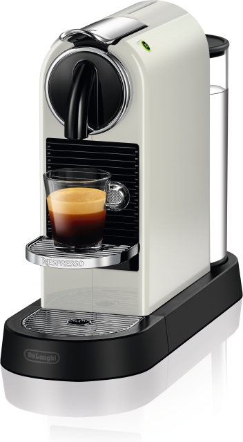 DeLonghi Nespresso Citiz kapselkaffemaskine, hvid