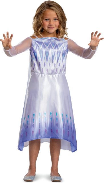 Disguise Snow Queen Frozen Elsa Basic Plus kostume, 5-6 år, 99-123 cm