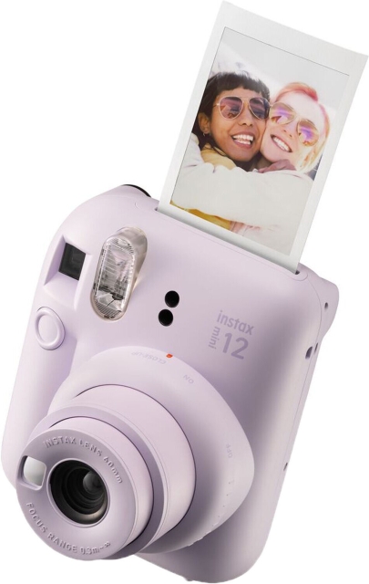 Fujifilm INSTAX Mini 12 instant-kamera, lilla