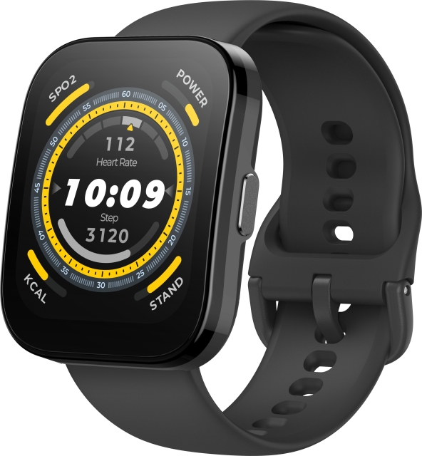 Amazfit Bip 5 smartwatch, 46 mm, sort