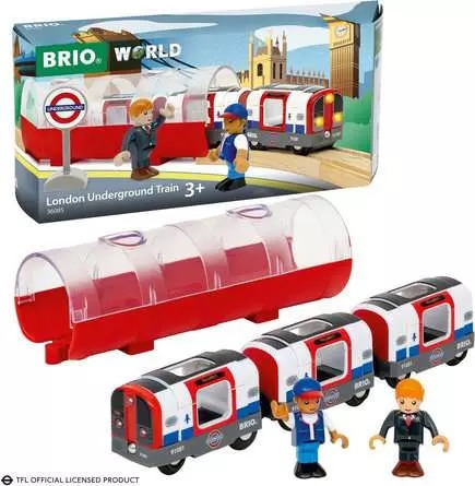 BRIO 36085 - Tog til Londons undergrundsbane