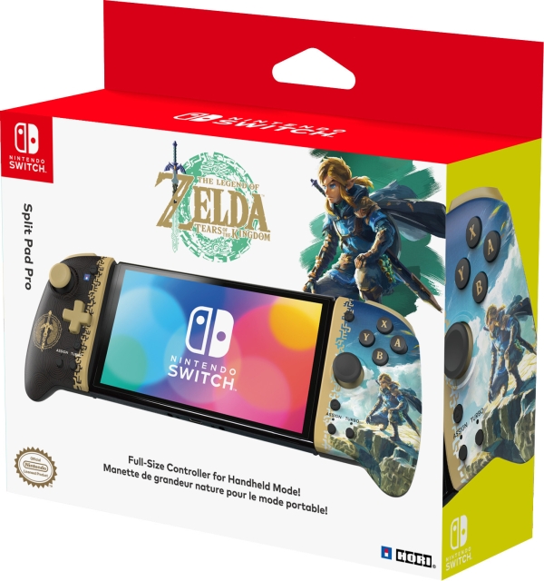 HORI Split Pad Pro - The Legend of Zelda: Tears of the Kingdom spilcontroller, Switch / Switch OLED