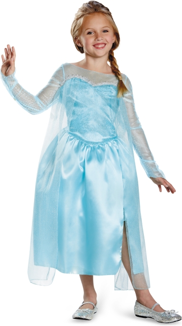 Disguise Frozen Elsa Classic kostume, 5-6 år, 99-123 cm