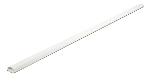 DeLOCK Cable Duct Mini self-closing self-adhesive 15x11mm 1m white