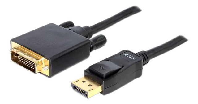 DeLOCK Display Port 1.5 Cable Male to DVI 24 + 1 Male Passive