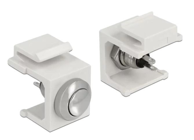 DeLOCK Keystone Push-button black