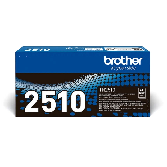 Brother Toner TN2510 TN-2510 Sort