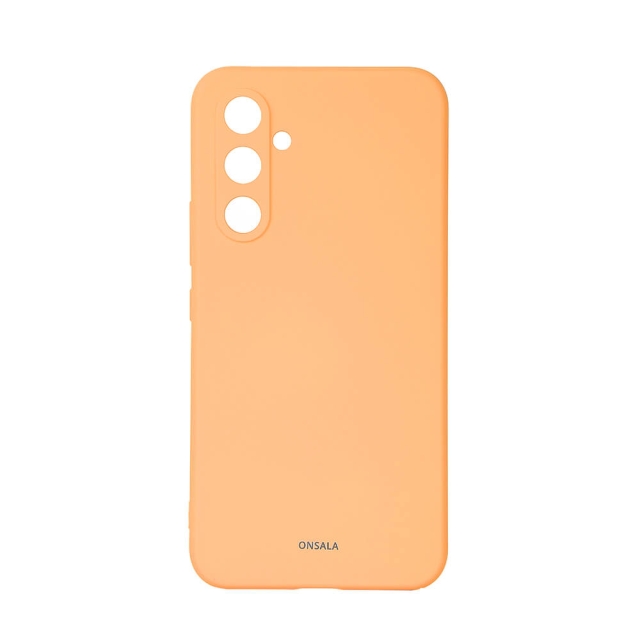 Onsala Cover Silikone Feel Apricot - Samsung A55 5G
