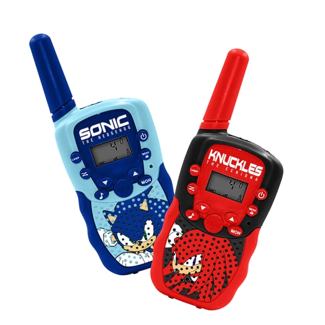 SONIC THE HEDGEHOG Walkie Talkie Digital 1000m