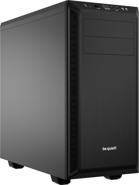 Be Quiet! Pure Base 600 ATX-kabinet, sort