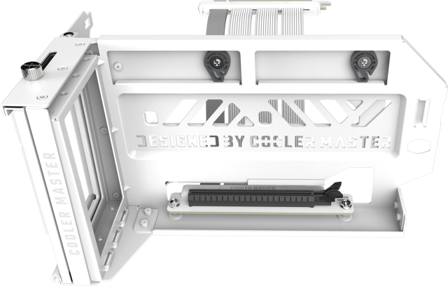 Cooler Master Universal Vertical GPU Holder Kit Ver.3, lodret GPU-holder, hvid