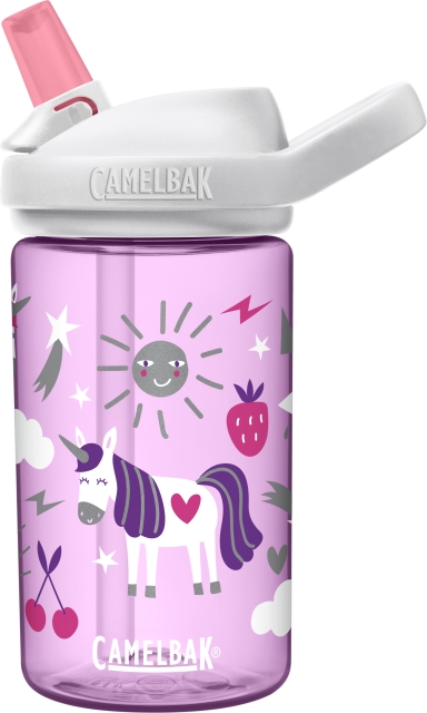 Camelbak Eddy+ Kids 0,4L flaske, Unicorn Party