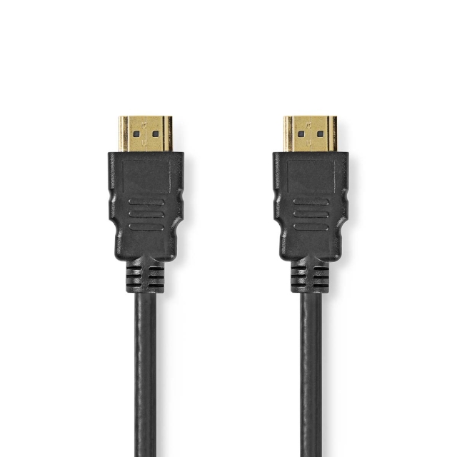 Nedis Ultra High Speed ​​HDMI ™ kabel | HDMI™ Stik | HDMI™ Stik | 8K@60Hz | 48 Gbps | 1.00 m | Runde | 6.0 mm | Sort | Label