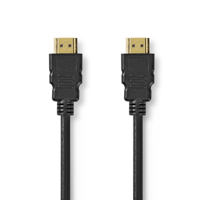 Nedis Ultra High Speed ​​HDMI ™ kabel | HDMI™ Stik | HDMI™ Stik | 8K@60Hz | 48 Gbps | 2.00 m | Runde | 6.5 mm | Sort | Label