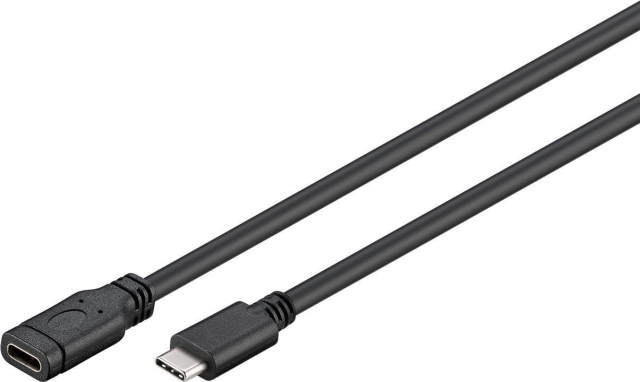 Goobay USB-C til USB-C 3.1 Gen 1 forlængerkabel, 1 m
