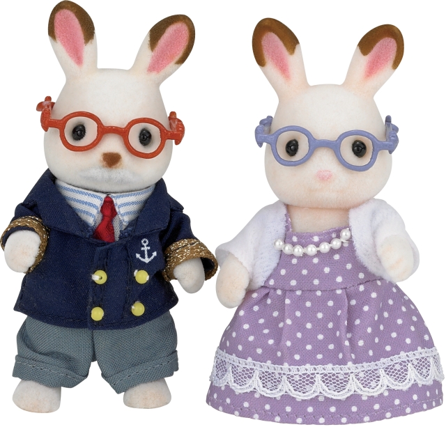 Sylvanian Families Bedsteforældre til chokoladekaniner