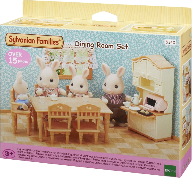 Sylvanian Families Spisestue i bondehusstil