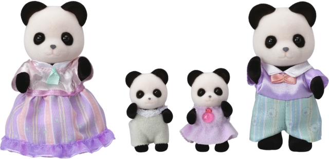 Sylvanian Families Panda-familien