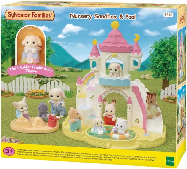 Sylvanian Families Sæt med sandkasse og pool