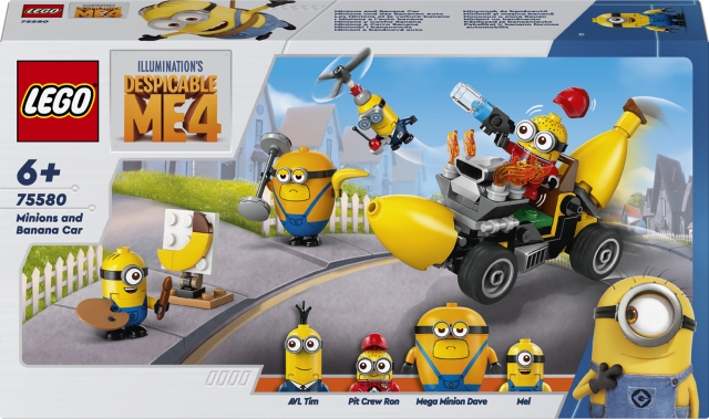 LEGO Minions 75580 - Minions og bananbil