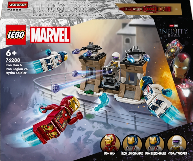 LEGO Super Heroes Marvel 76288 - Iron Man og Iron Legion vs