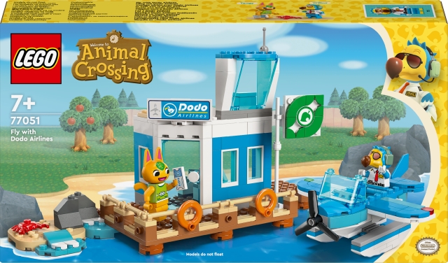 LEGO ® Animal Crossing™ 77051 - Dodo Airlines kalder på dig til en flyvetur