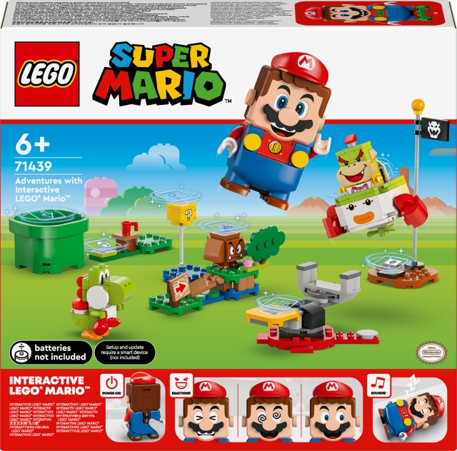 LEGO Super Mario 71439 - Eventyr med den interaktive ® Mario™-figur