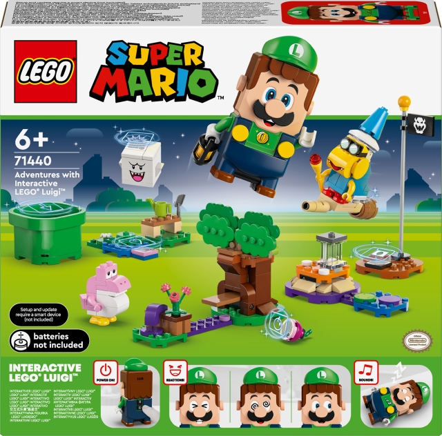 LEGO Super Mario 71440 - Den interaktive ® Luigi™-figurs eventyr