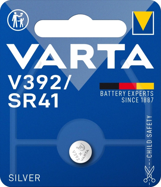 Varta V392/SR41 Silver Coin 1 Pack