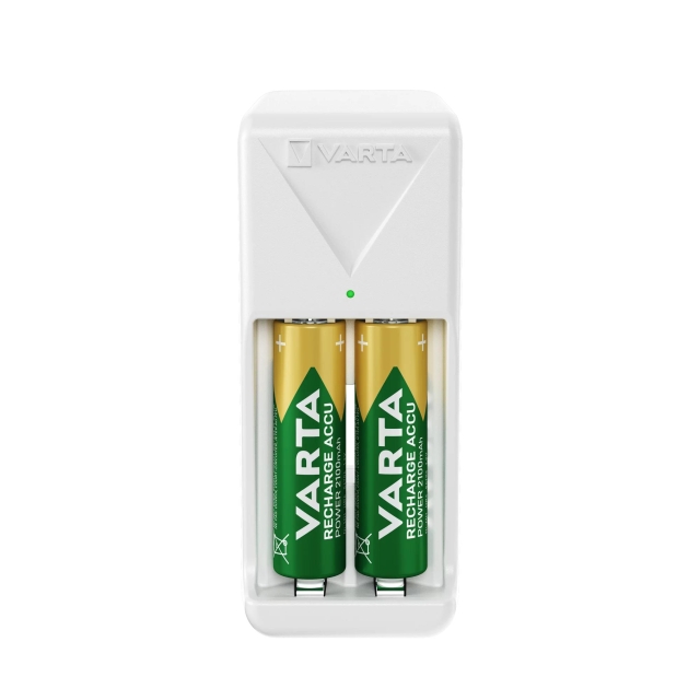 Varta Mini Charger, includes 2x AA 2100 mAh