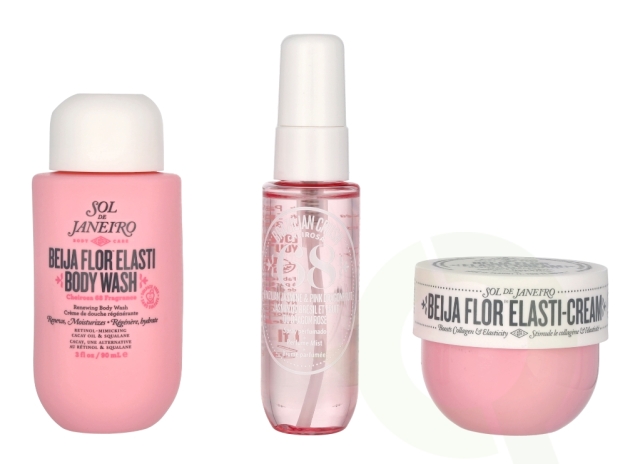 Sol De Janeiro Beija Flor Jet Giftset 170 ml Parfum Mist 30ml/Body Wash 90ml/Elasti-Cream 50ml