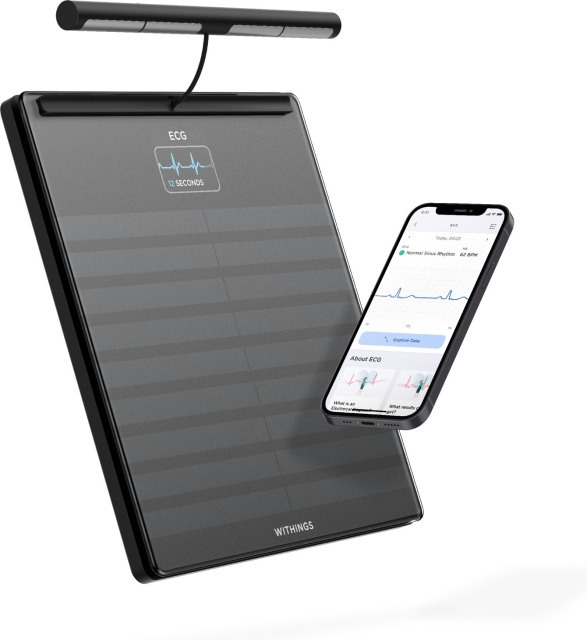 Withings Body Scan smartvægt, sort