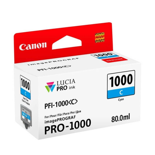 Canon Ink 0547C001 PFI-1000 Cyan