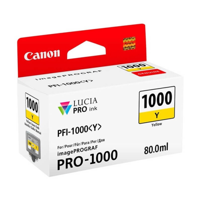 Canon Ink 0549C001 PFI-1000 Yellow