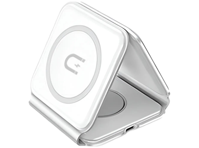 Dudao 3-in-1 induction charger Dudao A11N 15W - white