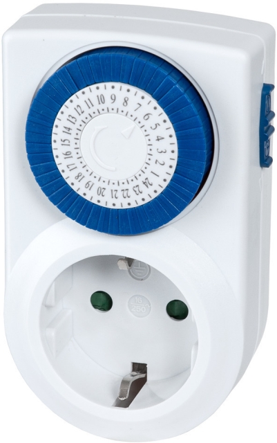 Airam TIMER MINI IP20 24H, OPDELING 30 MIN