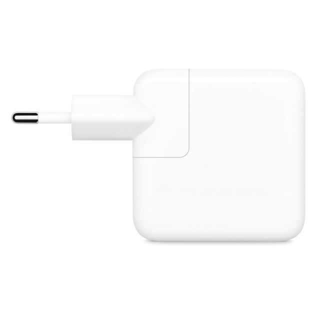 Apple 35W USB-C-strømforsyning med to porte (MW2K3)