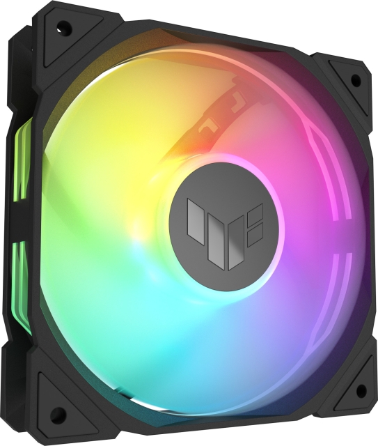 ASUS TUF Gaming TR 120 ARGB Reverse PWM-blæser, 120 mm, sort