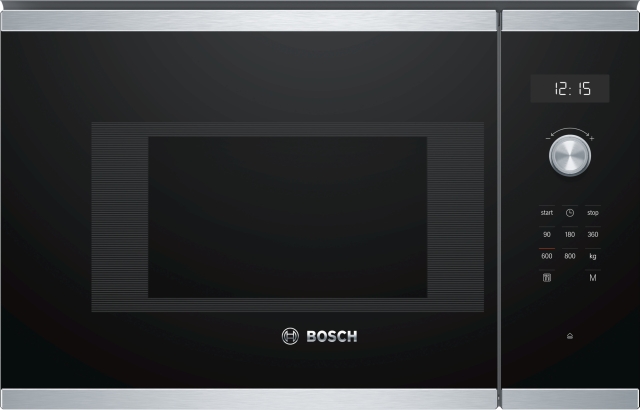 Bosch BFL524MS0 Serie 6 mikrobølgeovn, stål