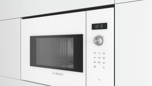 Bosch BFL524MW0 Serie 6 mikrobølgeovn, hvid