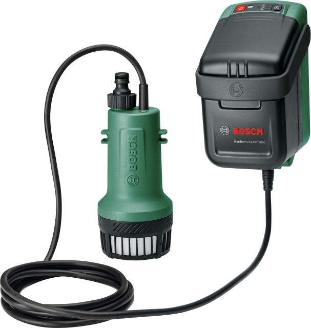 Bosch GardenPump 18V-2000 Solo genopladelig vandpumpe