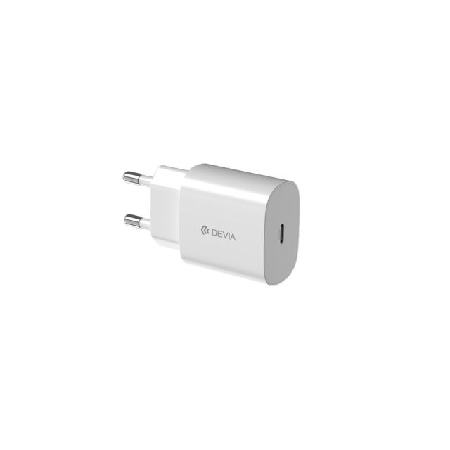 Devia väggladdare Smart PD 25W 1x USB-C vit