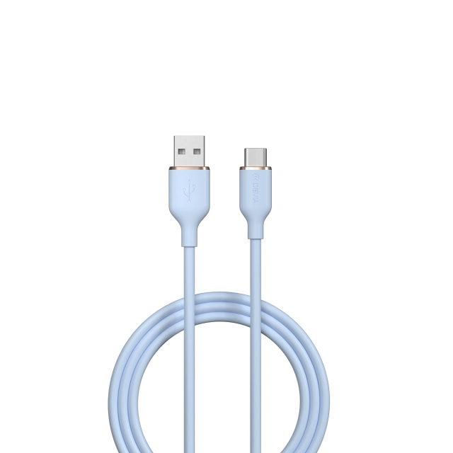 Devia kabel Jelly EC629 USB - USB-C 1,2 m 2,4A blå