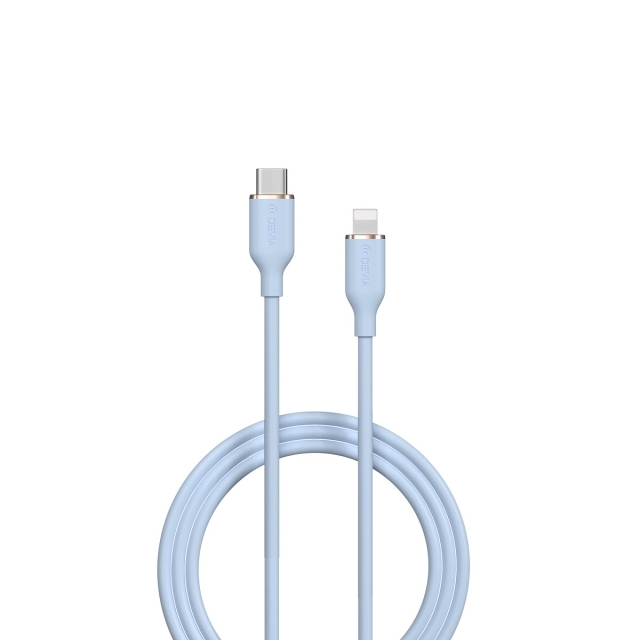 Devia kabel Jelly EC631 USB-C - Lightning 1,2 m 27W blå