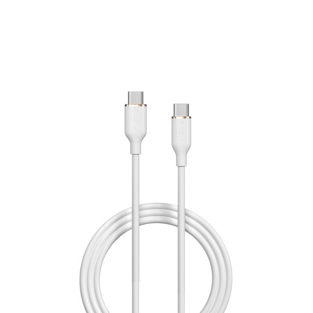 Devia kabel Jelly EC632 USB-C - USB-C 1,2 m 60W 3A hvid